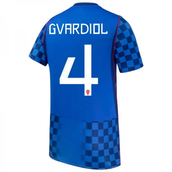 Kroatië Gvardiol 4 Uitshirt WK 2026 Kroatië Gvardiol 4 Uitshirt WK 2026