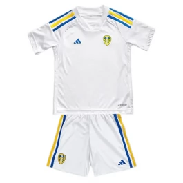 Leeds United Voetbaltenue 2023-2024 Thuisshirt Kids
