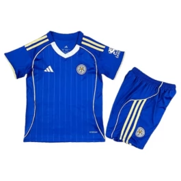 Leicester City Thuisshirt Kids 2025-2026 Voetbaltenue