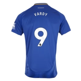 Leicester City Vardy 9 Thuisshirt 2024-2025 Voetbaltenue