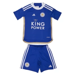 Leicester City Voetbaltenue 2023-2024 Thuisshirt Kids