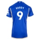 Leicester City Voetbaltenue Vardy 9 2023-2024 Thuisshirt