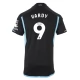 Leicester City Voetbaltenue Vardy 9 2023-2024 Uitshirt