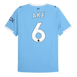 Manchester City Aké 6 Thuisshirt 2025-2026 Voetbaltenue