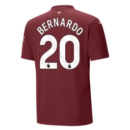 Manchester City Bernardo 20 Third Shirt 2024-2025 Voetbaltenue