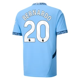 Manchester City Bernardo 20 Thuisshirt 2024-2025 Voetbaltenue