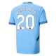 Manchester City Bernardo 20 Thuisshirt 2024-2025 Voetbaltenue