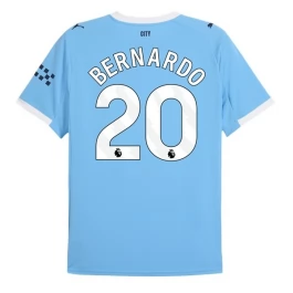 Manchester City Bernardo 20 Thuisshirt 2025-2026 Voetbaltenue