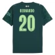 Manchester City Bernardo 20 Thuisshirt Fourth 2025-2026 Voetbaltenue
