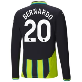 Manchester City Bernardo 20 Uitshirt 2024-2025 L/S Voetbaltenue