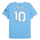 Manchester City Cherki 10 Thuisshirt 2025-2026 Voetbaltenue