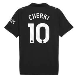 Manchester City Cherki 10 Uitshirt 2025-2026 Voetbaltenue