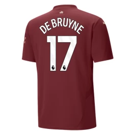 Manchester City De Bruyne 17 Third Shirt 2024-2025 Voetbaltenue