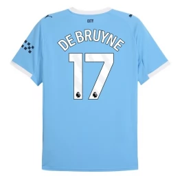 Manchester City De Bruyne 17 Thuisshirt 2025-2026 Voetbaltenue