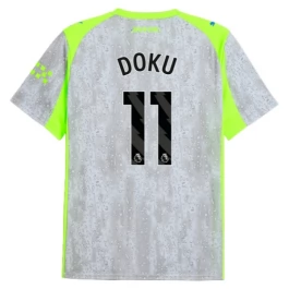 Manchester City Doku 11 Third Shirt 2025-2026 Voetbaltenue