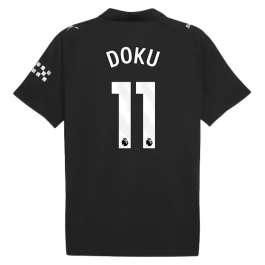 Manchester City Doku 11 Uitshirt 2025-2026 Voetbaltenue