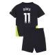 Manchester City Doku 11 Uitshirt Kids 2024-2025 Voetbaltenue