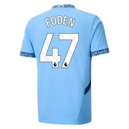 Manchester City Foden 47 Thuisshirt 2024-2025 Voetbaltenue