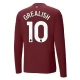 Manchester City Grealish 10 Third Shirt 2024-2025 L/S Voetbaltenue