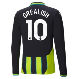 Manchester City Grealish 10 Uitshirt 2024-2025 L/S Voetbaltenue