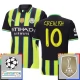 Manchester City Grealish 10 Uitshirt Champions League With Patch 2024-2025 Voetbaltenue