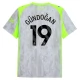 Manchester City Gündoğan 19 Third Shirt 2025-2026 Voetbaltenue