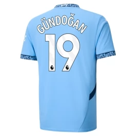 Manchester City Gündoğan 19 Thuisshirt 2024-2025 Voetbaltenue