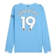 Manchester City Gündoğan 19 Thuisshirt 2025-2026 L/S Voetbaltenue