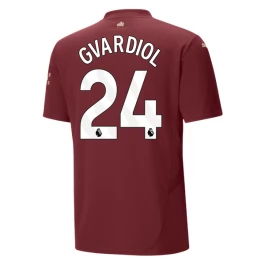 Manchester City Gvardiol 24 Third Shirt 2024-2025 Voetbaltenue