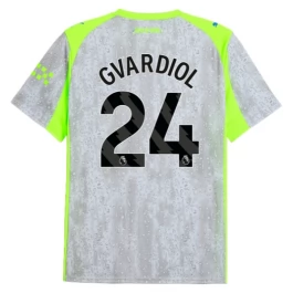 Manchester City Gvardiol 24 Third Shirt 2025-2026 Voetbaltenue