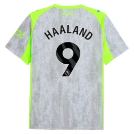 Manchester City Haaland 9 Third Shirt 2025-2026 Voetbaltenue