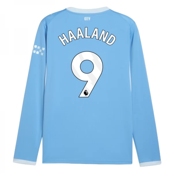 Manchester City Haaland 9 Thuisshirt 2026-2027 Lange Mouwen Manchester City Haaland 9 Thuisshirt 2026-2027 Lange Mouwen