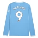 Manchester City Haaland 9 Thuisshirt 2026-2027 Lange Mouwen Manchester City Haaland 9 Thuisshirt 2026-2027 Lange Mouwen