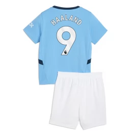 Manchester City Haaland 9 Thuisshirt Kids 2024-2025 Voetbaltenue