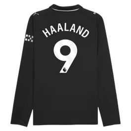 Manchester City Haaland 9 Uitshirt 2025-2026 L/S Voetbaltenue