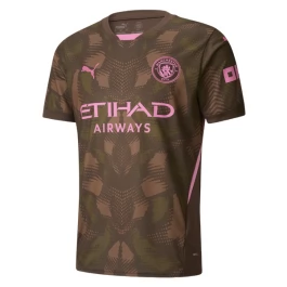 Manchester City Keeper Thuisshirt 2024-2025 Voetbaltenue