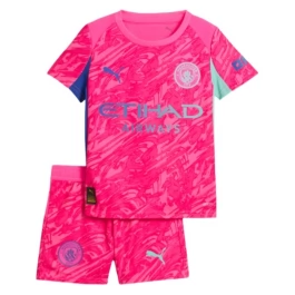 Manchester City Keeper Uitshirt Kids 2025-2026 Voetbaltenue