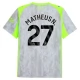 Manchester City Matheus N. 27 Third Shirt 2025-2026 Voetbaltenue