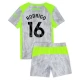 Manchester City Rodrigo 16 Third Shirt Kids 2025-2026 Voetbaltenue
