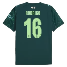 Manchester City Rodrigo 16 Thuisshirt Fourth 2025-2026 Voetbaltenue