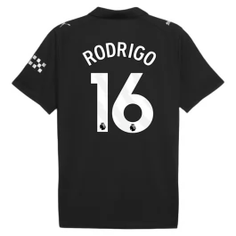 Manchester City Rodrigo 16 Uitshirt 2025-2026 Voetbaltenue
