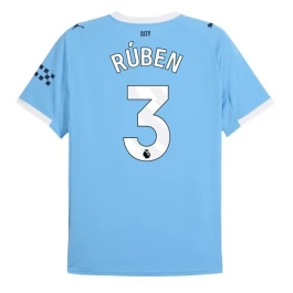 Manchester City Rúben 3 Thuisshirt 2025-2026 Voetbaltenue