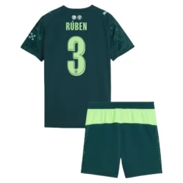 Manchester City Rúben 3 Thuisshirt Kids Fourth 2025-2026 Voetbaltenue