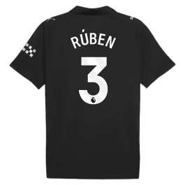Manchester City Rúben 3 Uitshirt 2025-2026 Voetbaltenue