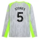 Manchester City Stones 5 Derde Shirt 2025-2026 Lange Mouwen Voetbaltenue