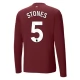 Manchester City Stones 5 Third Shirt 2024-2025 L/S Voetbaltenue