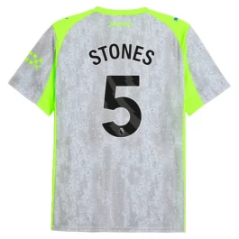 Manchester City Stones 5 Third Shirt 2025-2026 Voetbaltenue