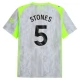 Manchester City Stones 5 Third Shirt 2025-2026 Voetbaltenue