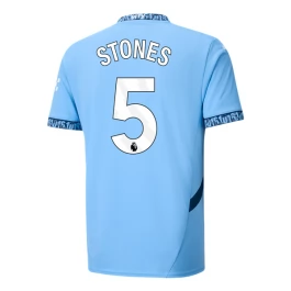 Manchester City Stones 5 Thuisshirt 2024-2025 Voetbaltenue
