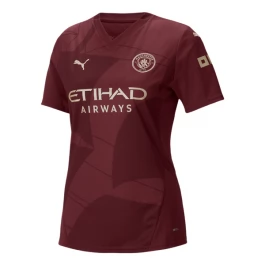 Manchester City Third Shirt Dames 2024-2025 Voetbaltenue